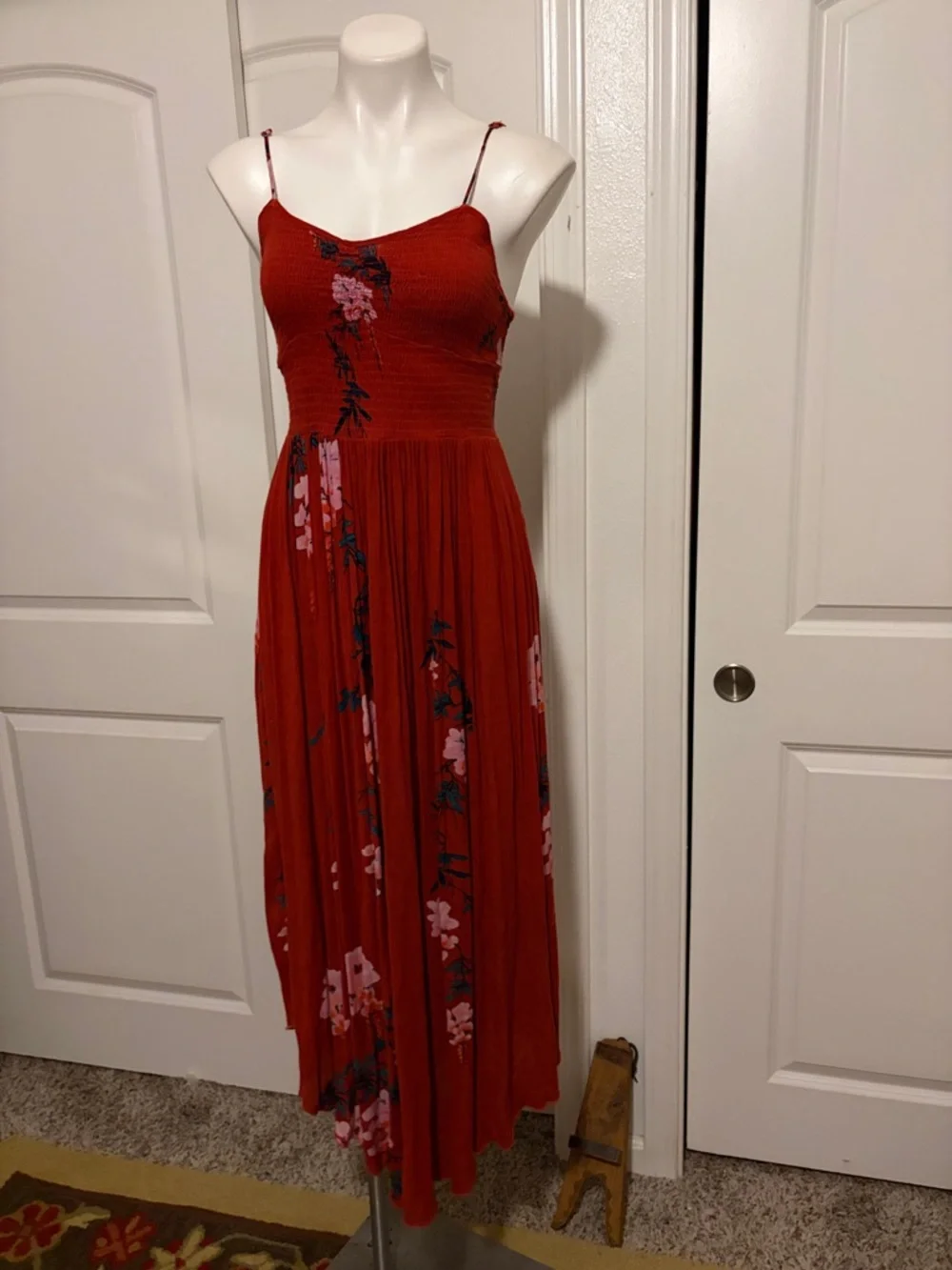 Free People flowing red
